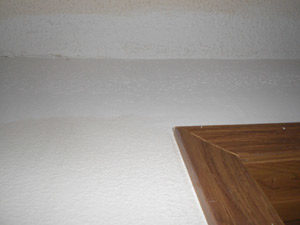 Ceiling Repaired from Cracked Foundation