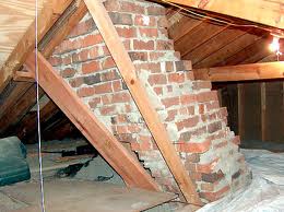 Leaning and damaged chimney repair