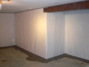 Wall Vapor Barriers in Basement